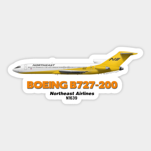 Boeing B727-200 - Northeast Airlines Sticker